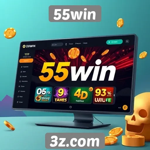 Análise da interface de usuário do 55win